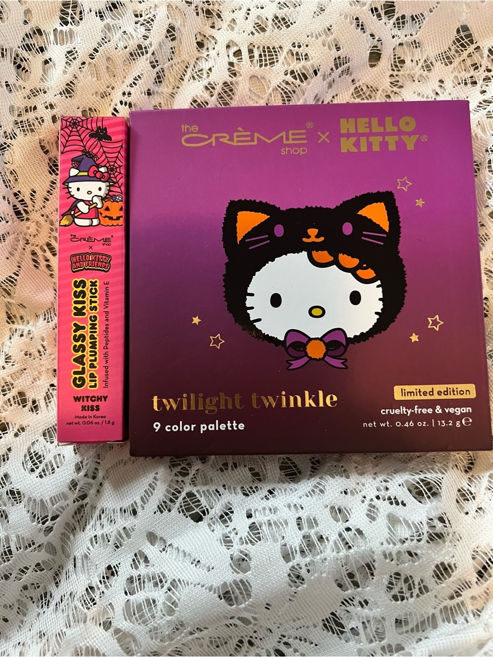 Halloween Hello Kitty x the CREME shop makeup bundle
